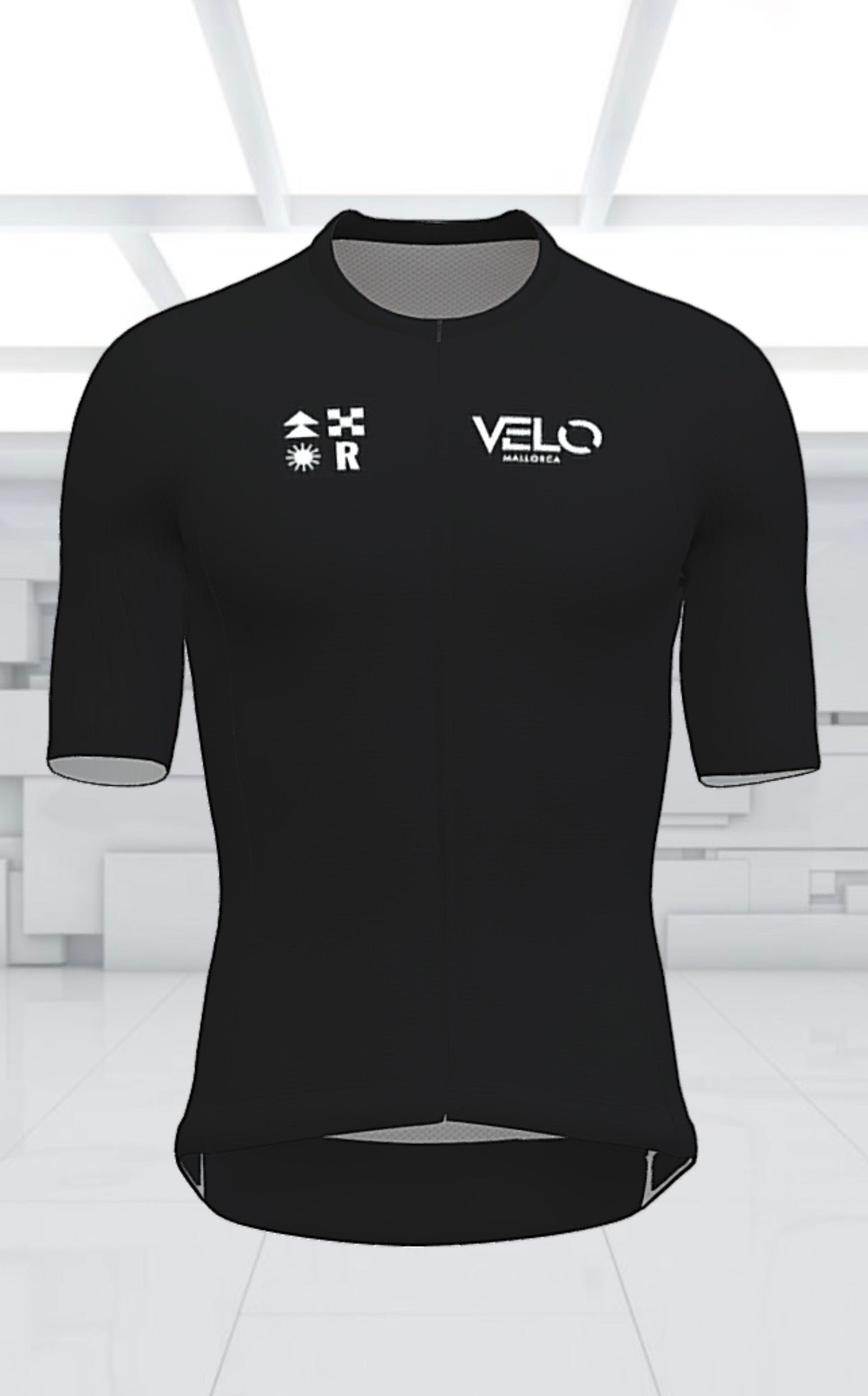 Altura by Velo Mallorca – Maillot de Manga Corta Negro