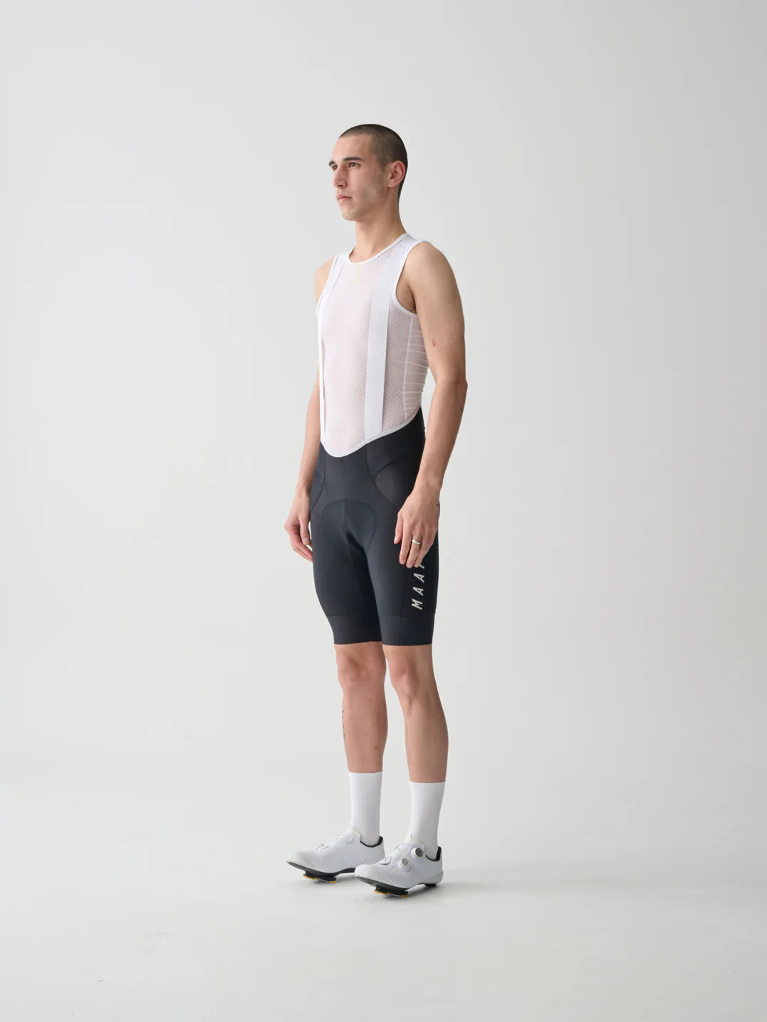 MAAP Team bib Evo bib shorts black & white