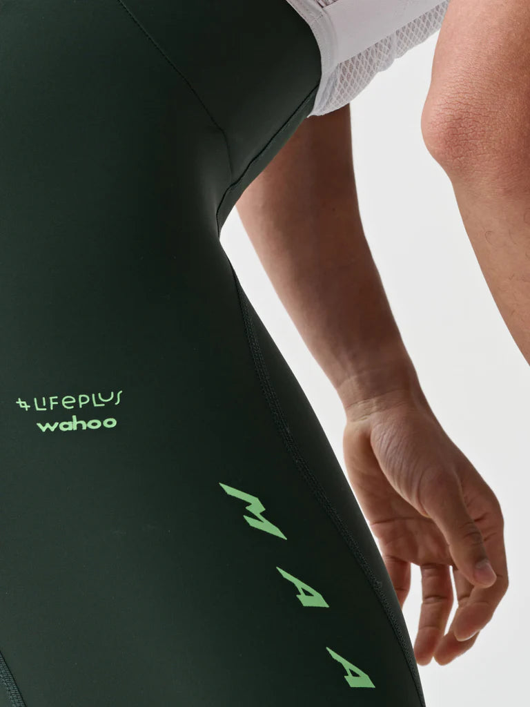 MAAP LPW Team Bib Evo Damenshorts grün