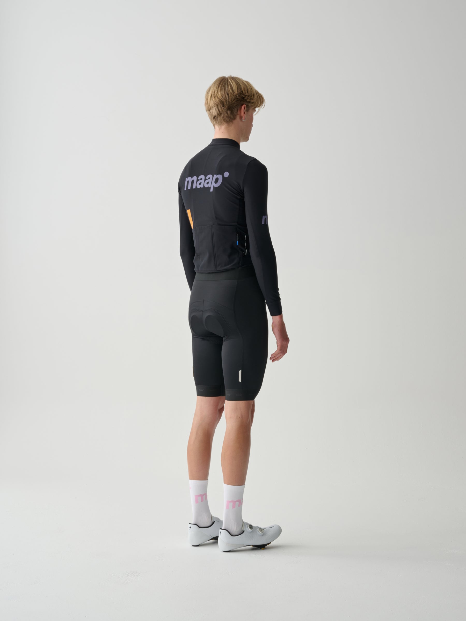 MAAP Winter-Trainingstrikot Schwarz