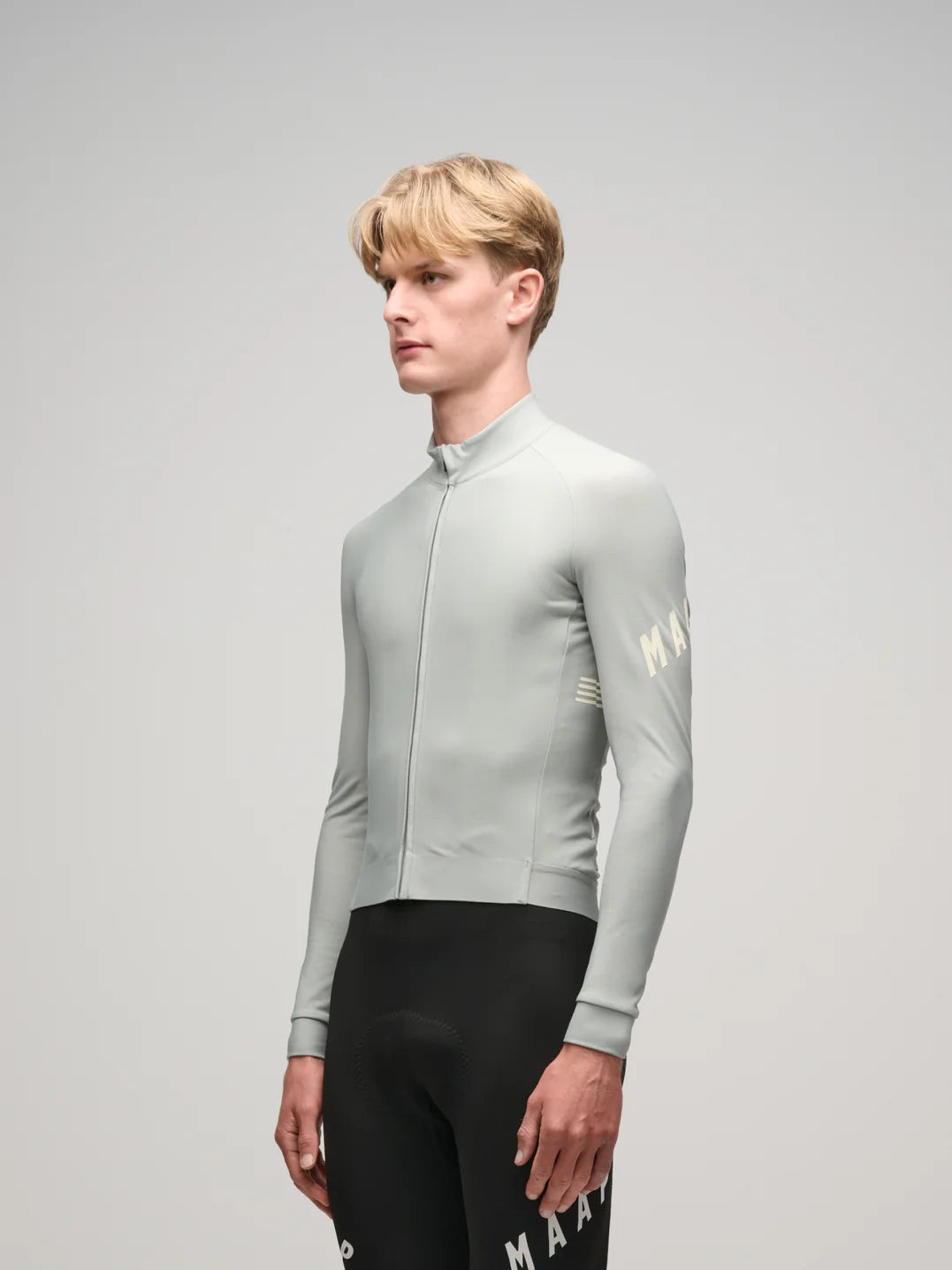 MAAP Maillot manga larga Térmico AEON piedra Gris