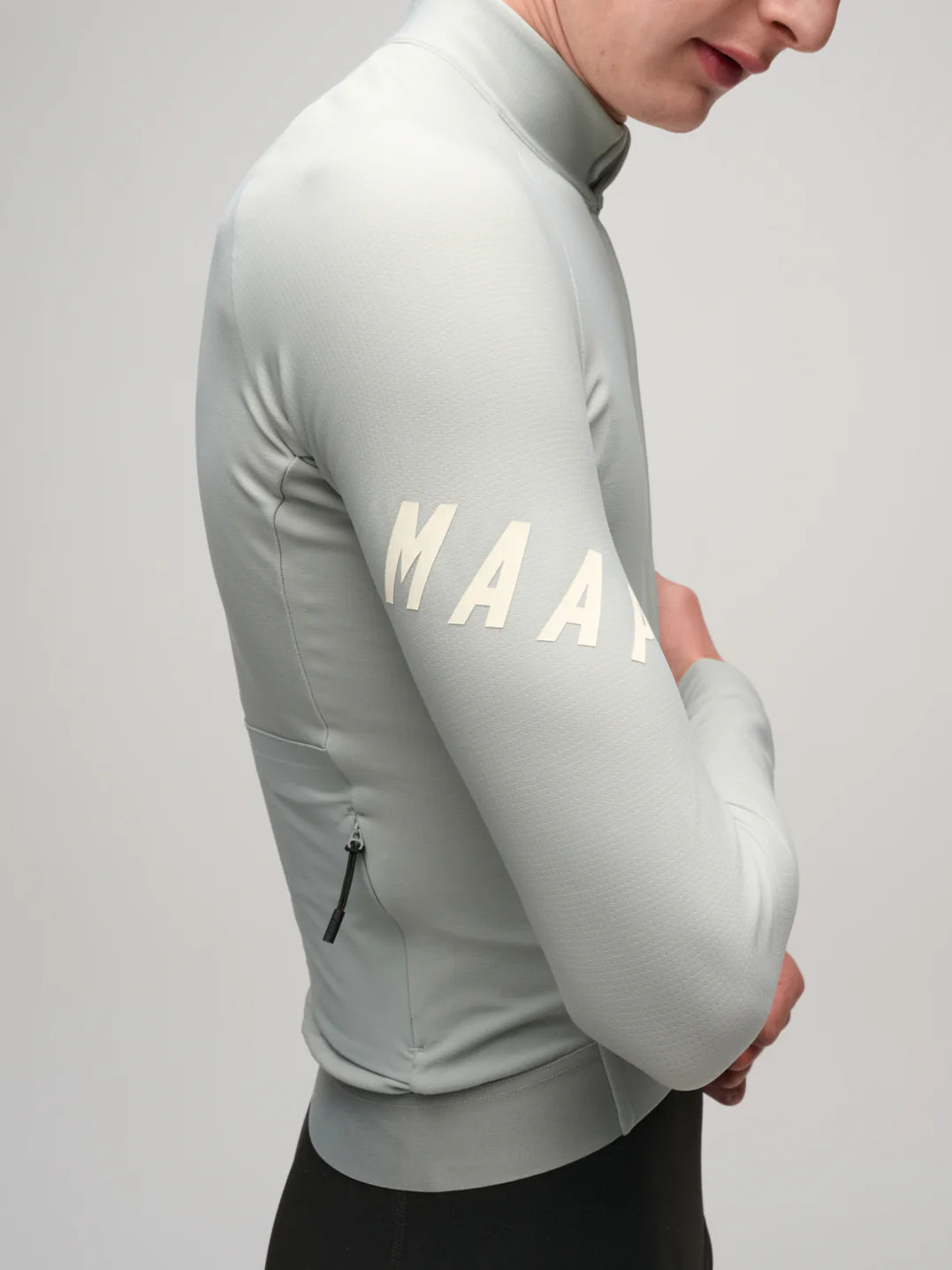 MAAP Maillot manga larga Térmico AEON piedra Gris