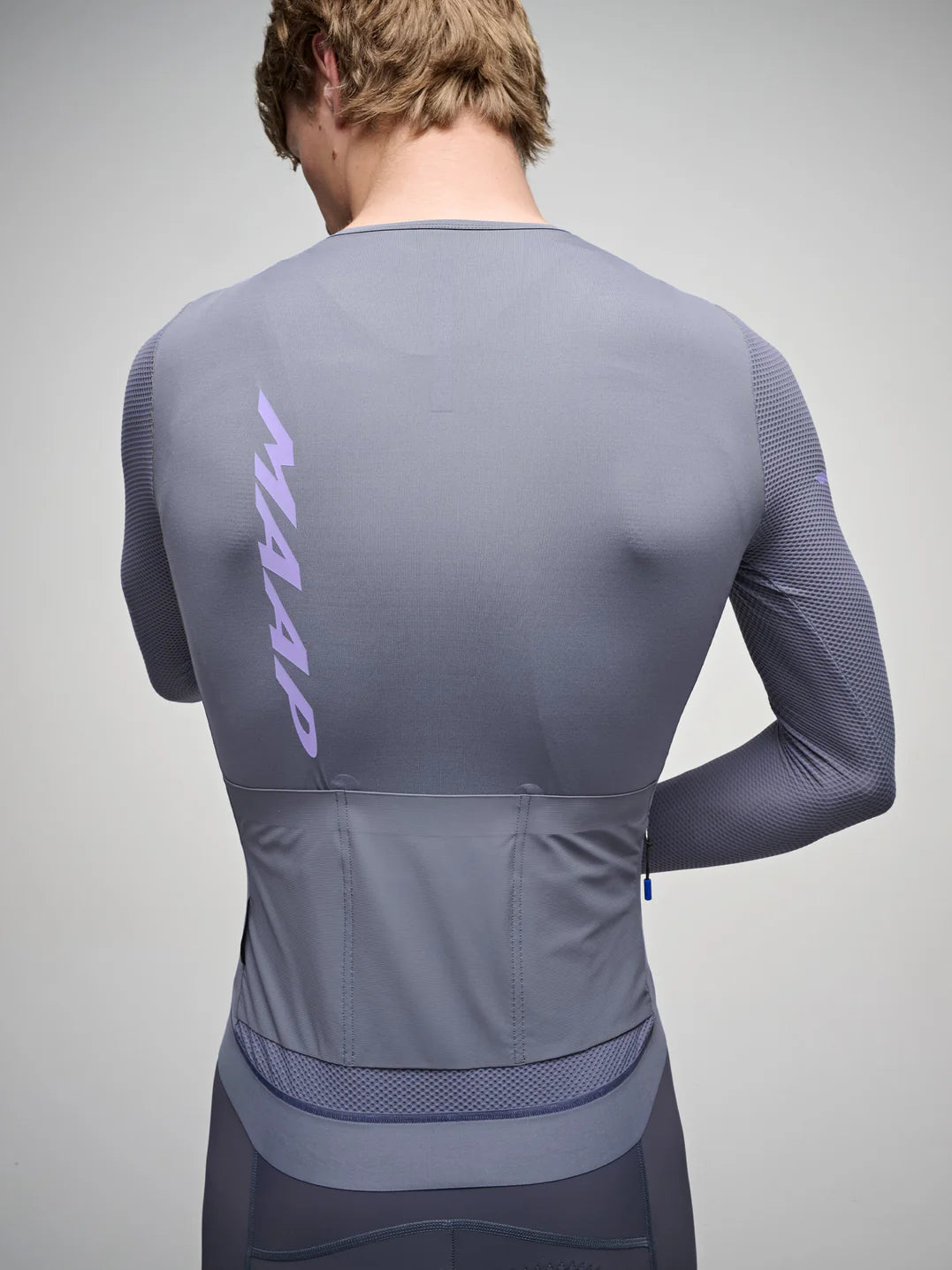 MAAP Maillot manga larga Emerge Gris