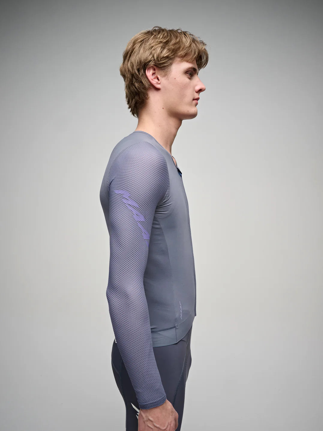 MAAP Maillot manga larga Emerge Gris