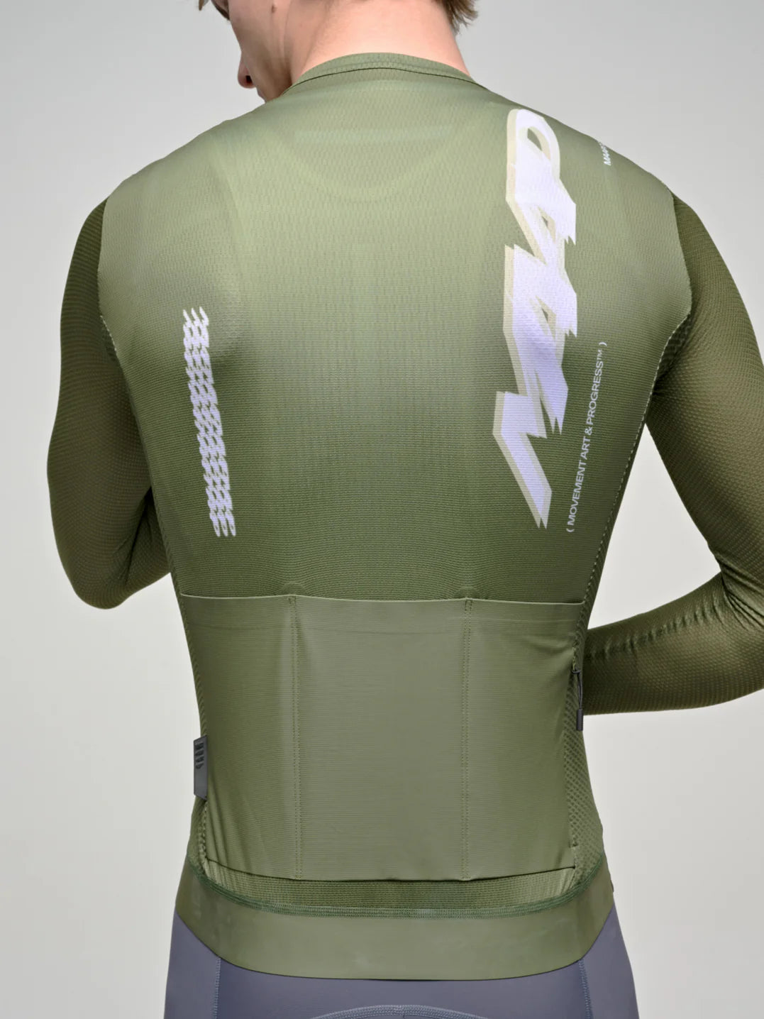 MAAP maillot Blaze Pro Air 3.0 de manga larga blanco