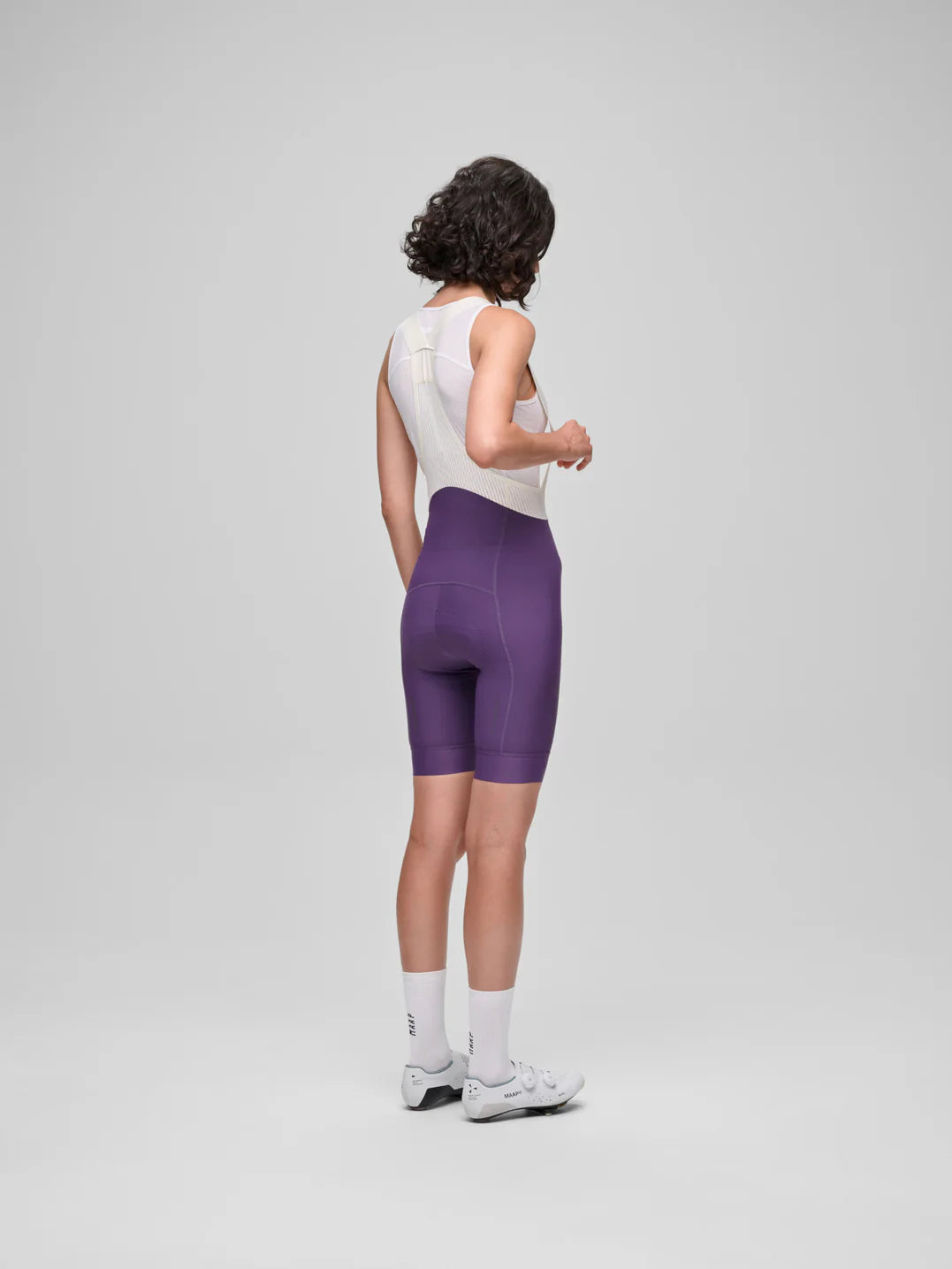 MAAP culotte corte de mujer Team Bib Evo color morado