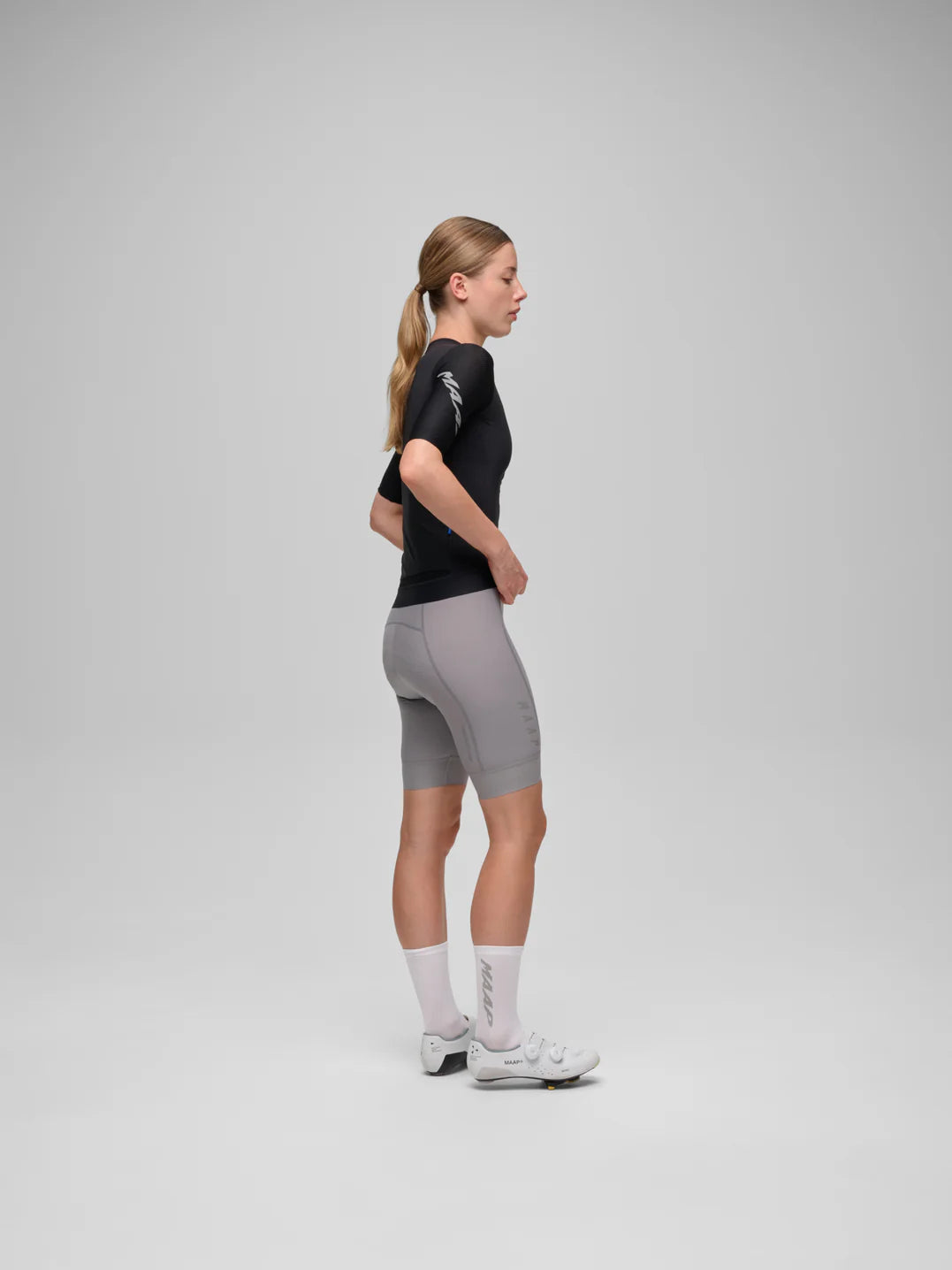 MAAP Emerge Kurzarmtrikot Damen schwarz