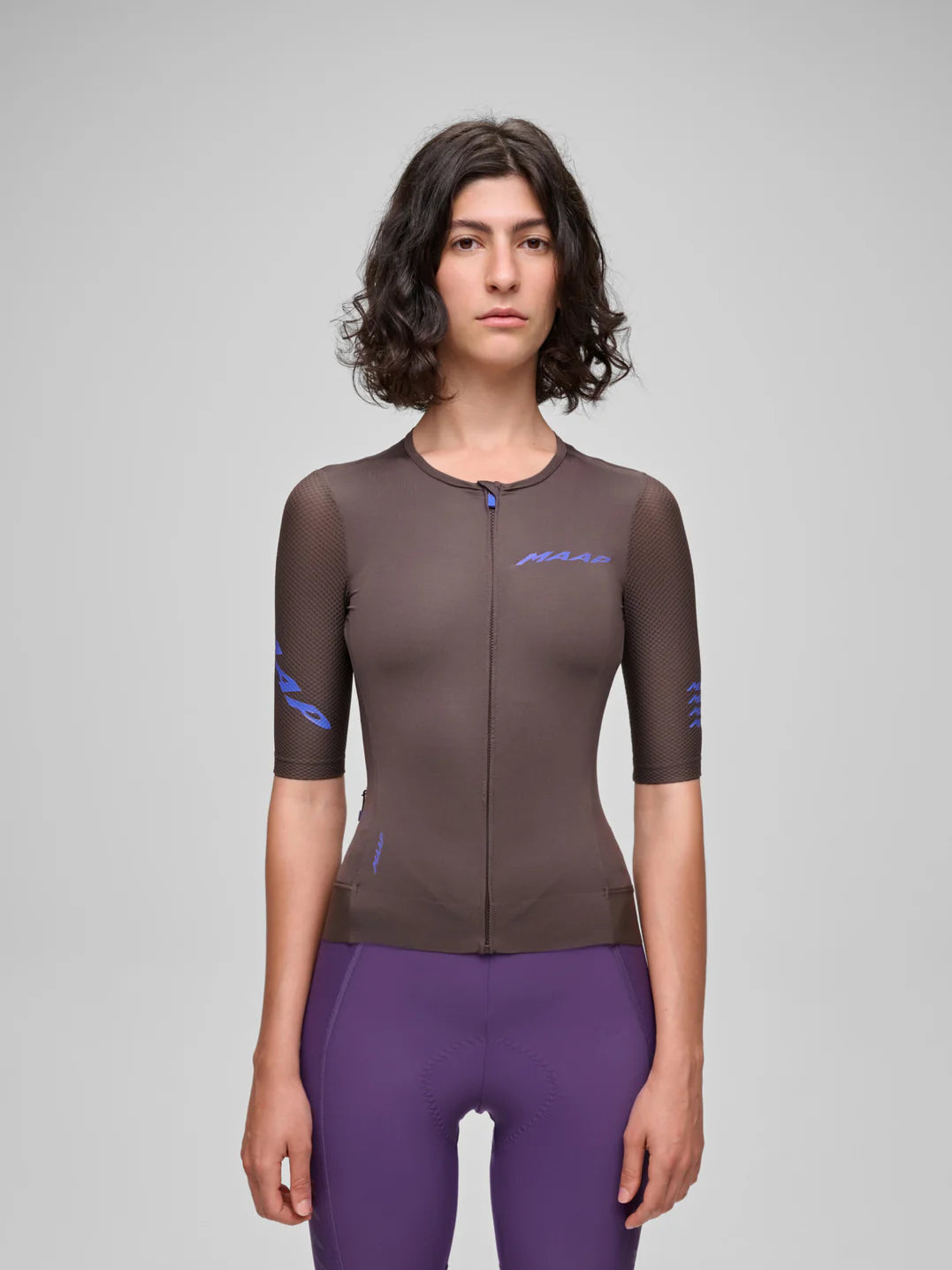 MAAP Emerge Damen Kurzarmtrikot braun