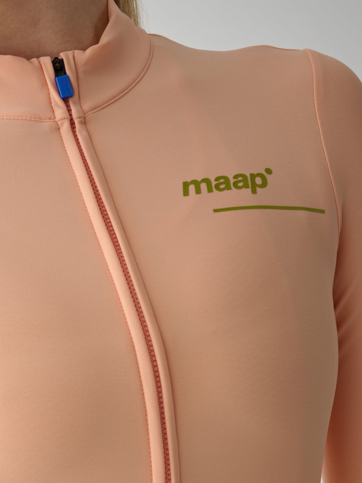MAAP Damen Winter-Trainingstrikot Pfirsich