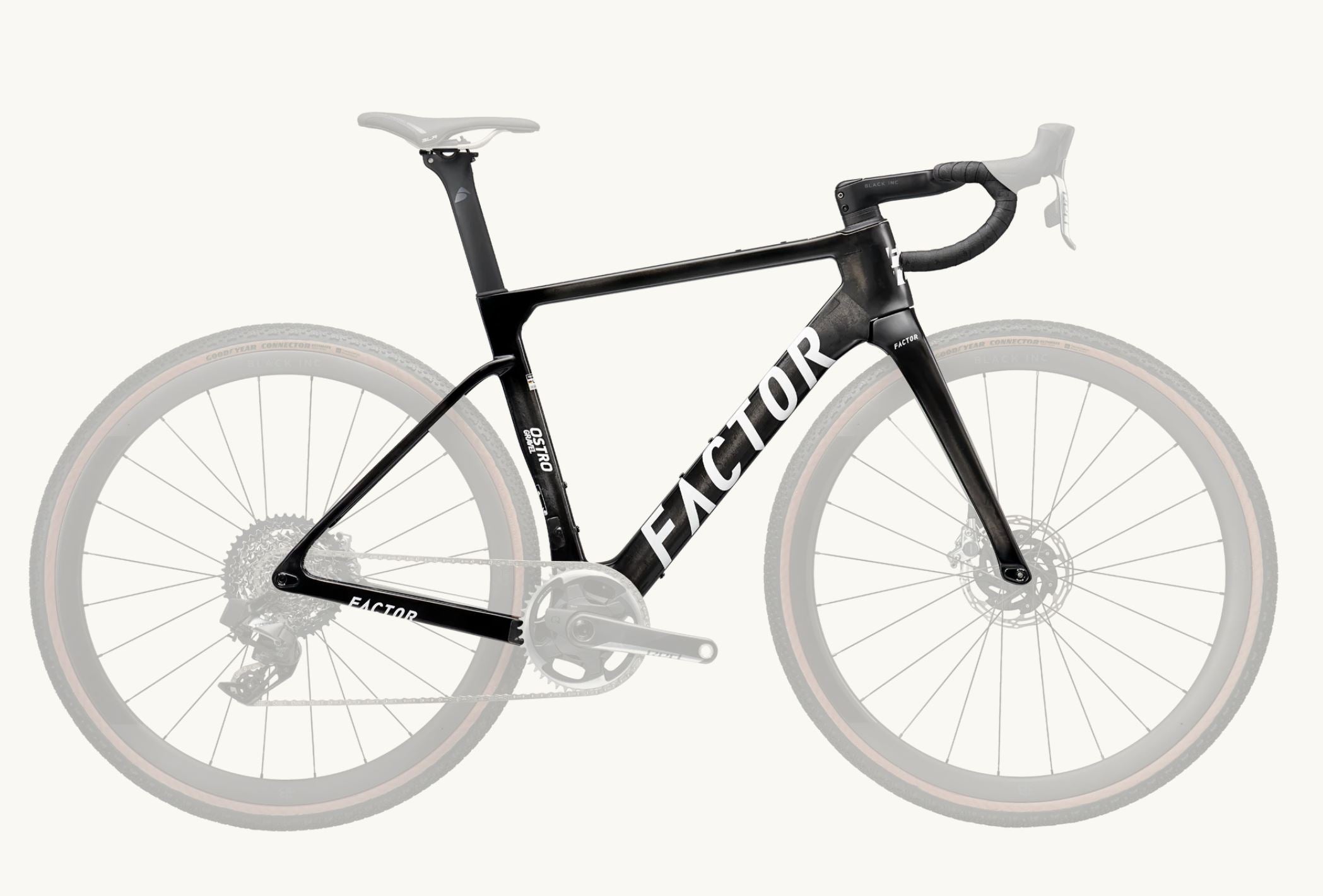 Factor Ostro Gravel VAM Bike - UD Gloss - Premium pack