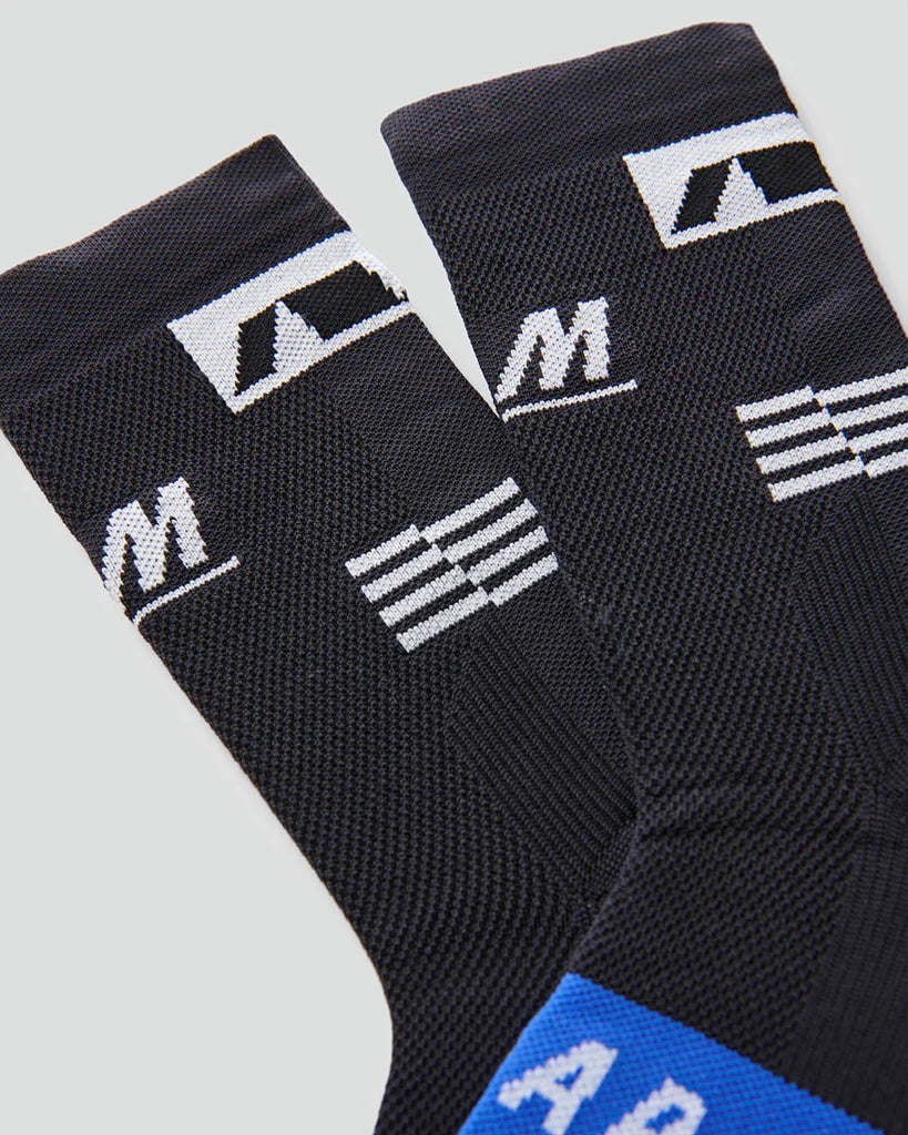 MAAP Socken Emblem Schwarz