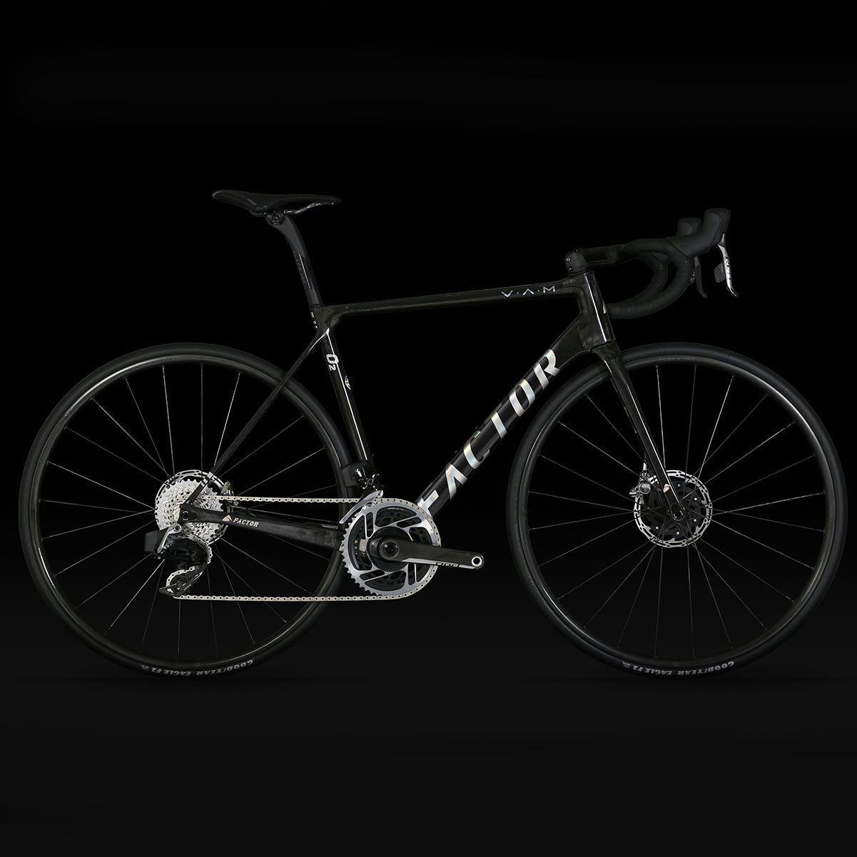 BICICLETA FACTOR O2 VAM CHROME- Premium Pack