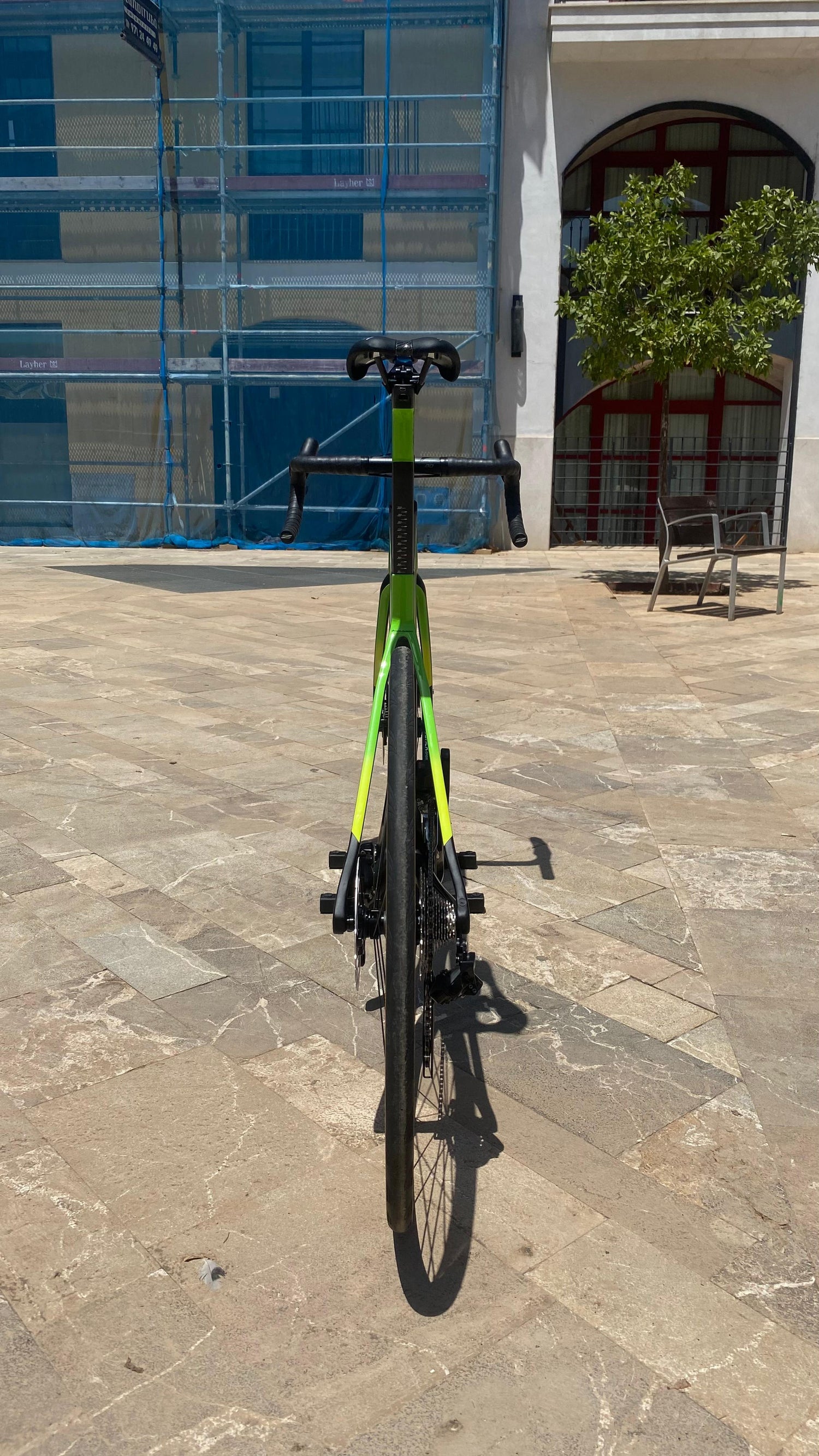 Colnago V3RS schwarz-grünes Rennrad – Velo Mallorca