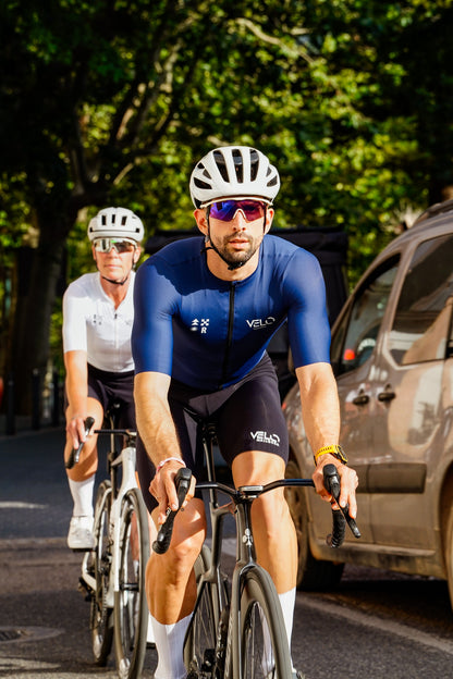Altura by Velo Mallorca – Maillot de Manga Corta Azul navy