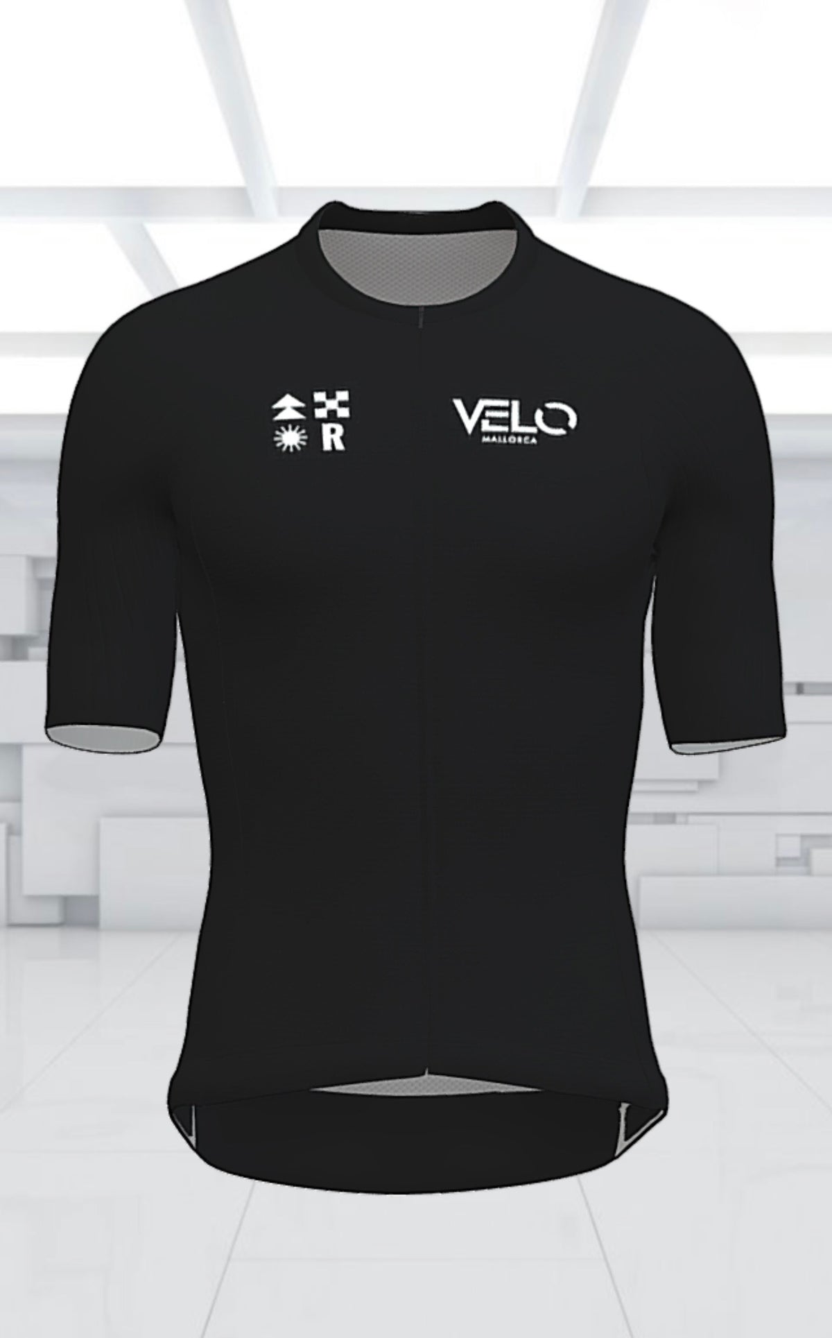 Altura by Velo Mallorca – Maillot de Manga Corta Negro