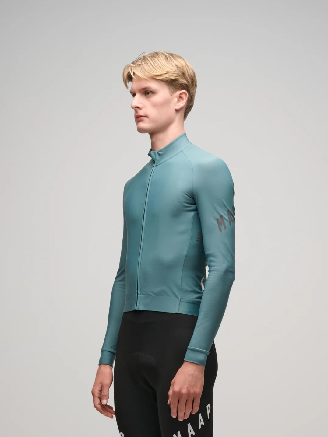 MAAP AEON Blaues Thermo-Langarmtrikot