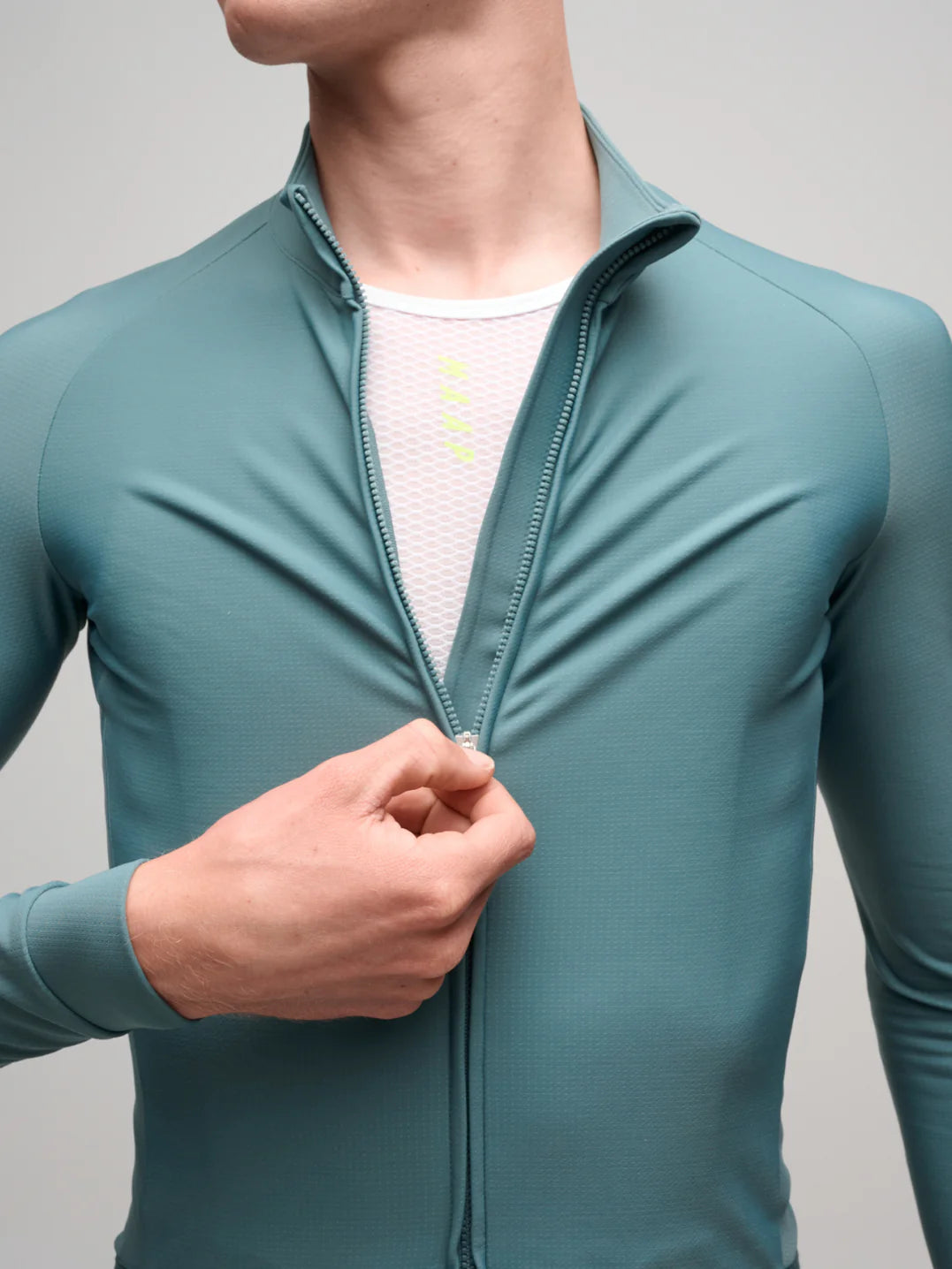 MAAP AEON Blaues Thermo-Langarmtrikot