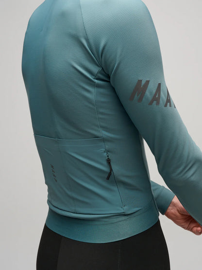 MAAP Maillot manga larga Térmico AEON Azul