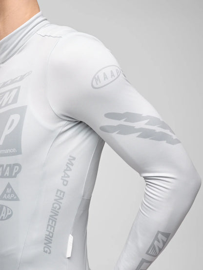 MAAP Drome Thermal LS Graues Langarmtrikot