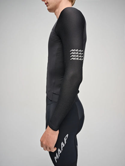 MAAP Maillot manga larga Emerge Negro