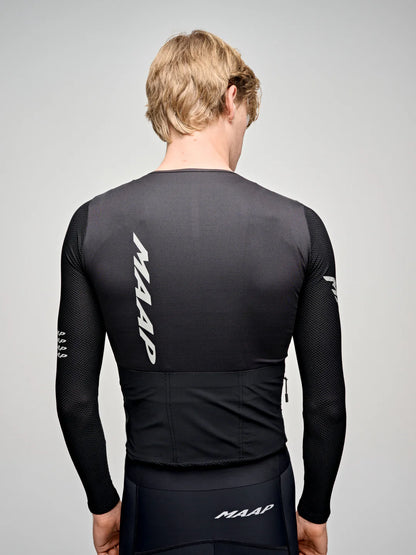 MAAP Maillot manga larga Emerge Negro