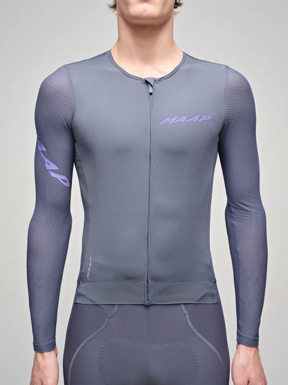 MAAP Maillot manga larga Emerge Gris