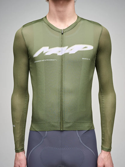 MAAP Blaze Pro Air 3.0 Langarmtrikot, weiß