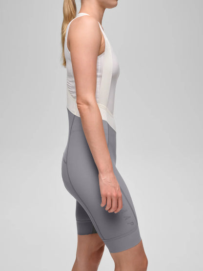MAAP culotte corte de mujer Team Bib Evo color titanium