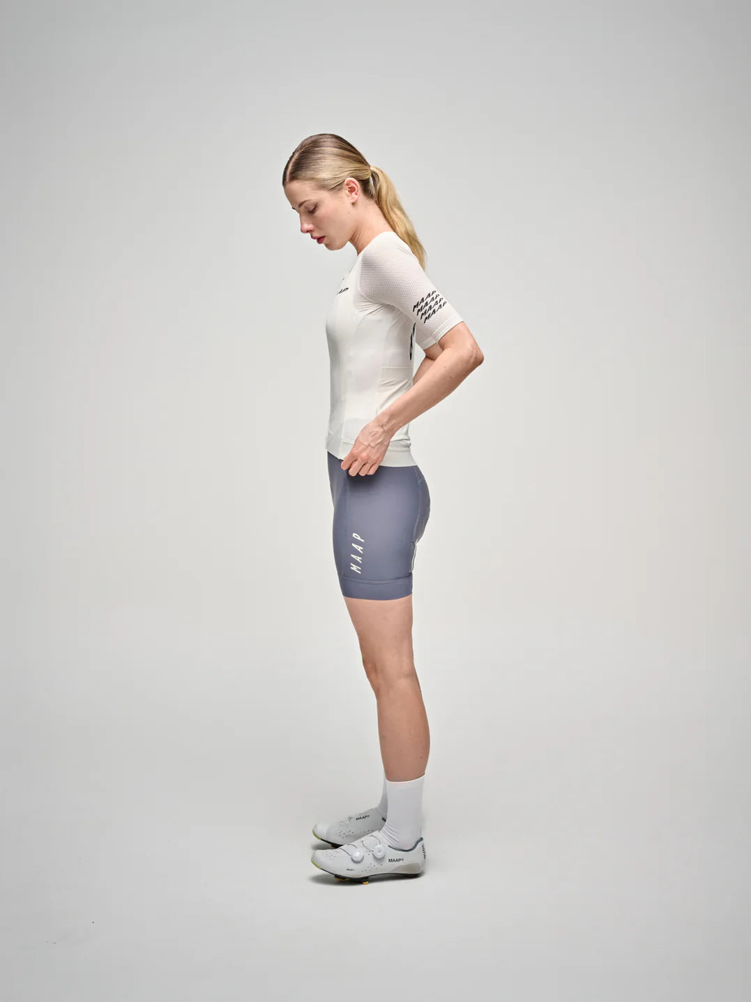 MAAP Emerge maillot corto mujer blanco