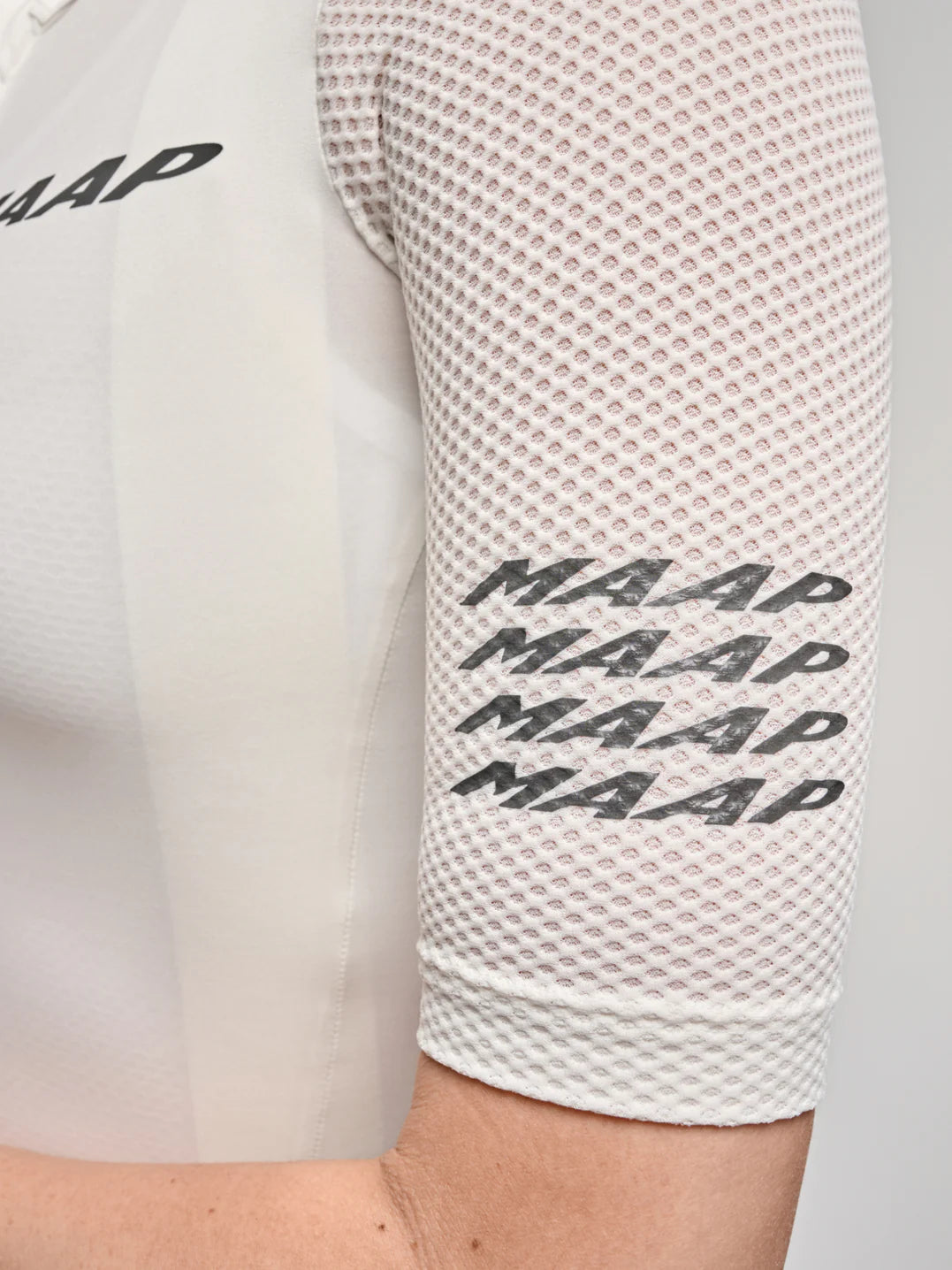 MAAP Emerge Kurzarmtrikot Damen weiß