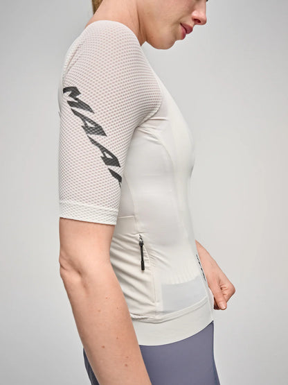 MAAP Emerge maillot corto mujer blanco