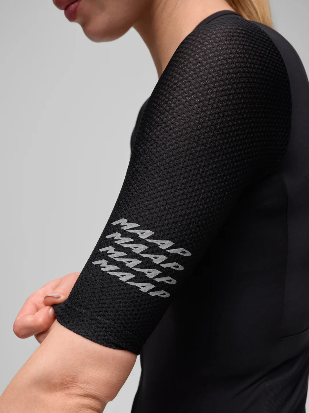 MAAP Emerge Kurzarmtrikot Damen schwarz