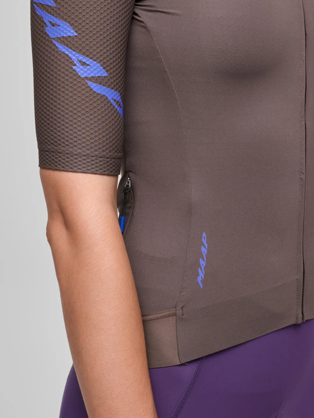 MAAP Emerge Damen Kurzarmtrikot braun