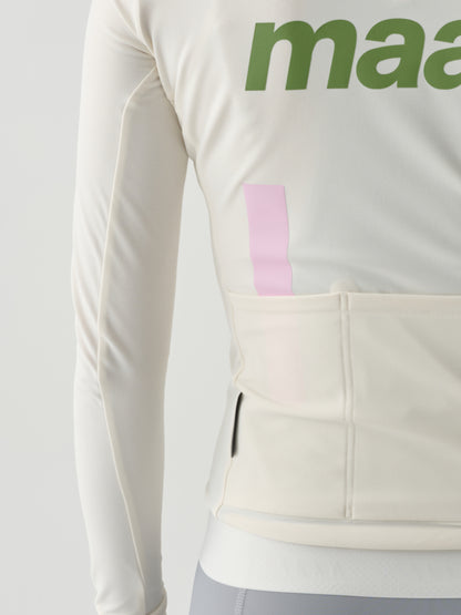 MAAP Women Winter Training Jersey White