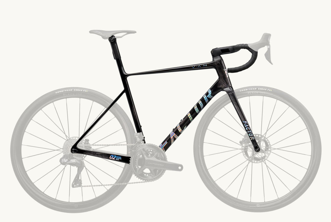 Bicicleta Factor O2 VAM Chrome - Premium pack
