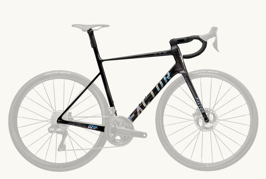 Factor O2 VAM 2023 Chrome Bicycle - Premium pack 