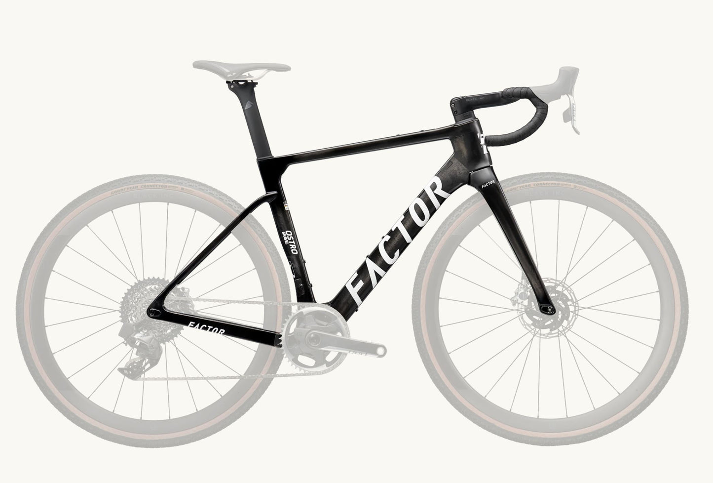 Bicicleta Factor Ostro Gravel VAM - UD Gloss - Premium pack