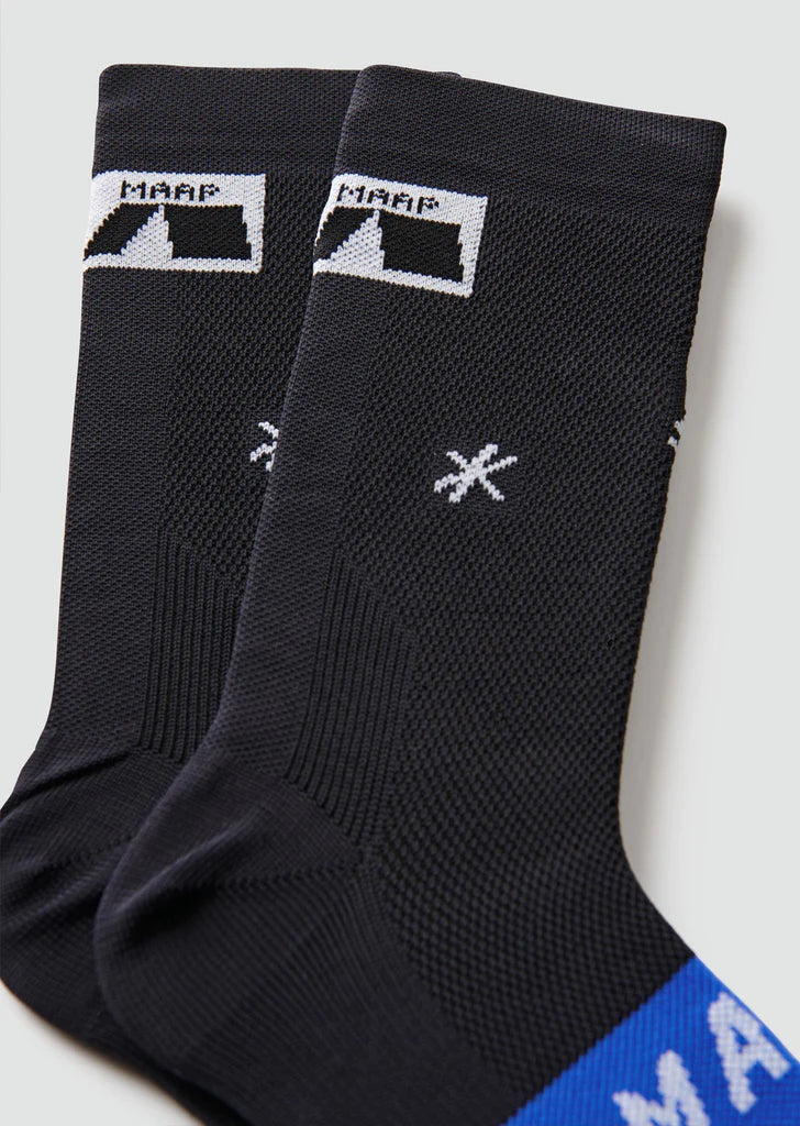 MAAP Socks Emblem Black