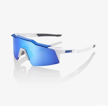 Ride100percent cycling glasses - SPEEDCRAFT white &amp; blue 