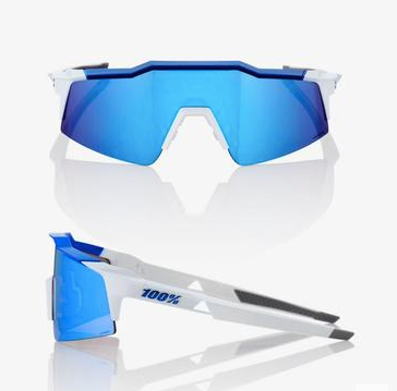 Ride100percent cycling glasses - SPEEDCRAFT white &amp; blue 