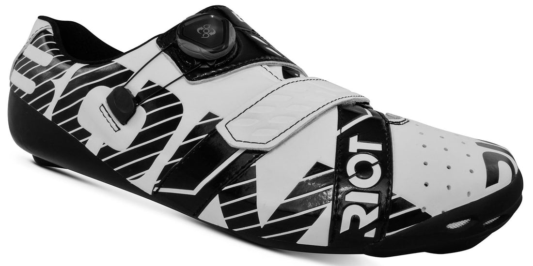 ZAPATILLA CICLISMO - BONT - RIOT+ Blanco