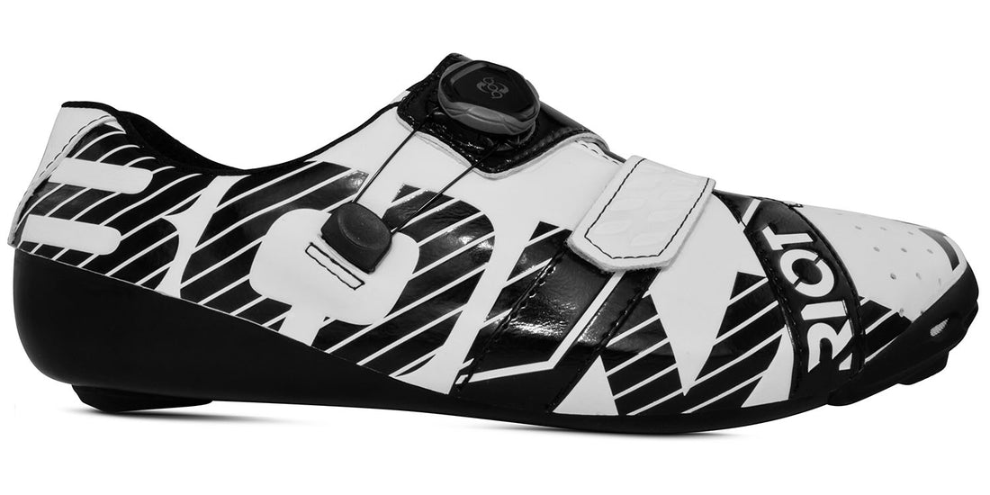 ZAPATILLA CICLISMO - BONT - RIOT+ Blanco